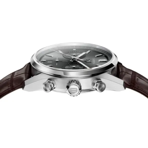 TAG Heuer Carrera Men Automatic Grey Alligator Watch CBN2012.FC6483 - gallery