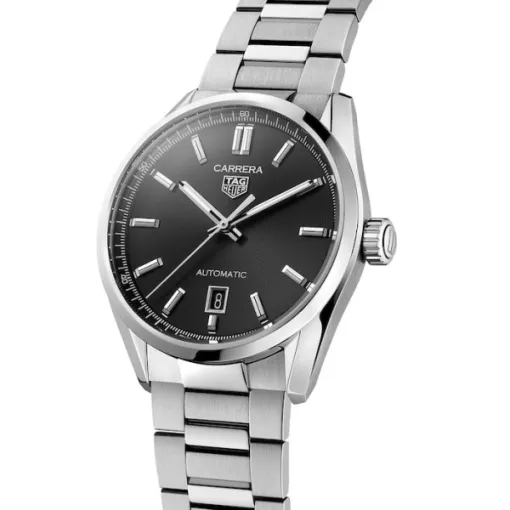 TAG Heuer Carrera Men Automatic Black Stainless Steel Watch WBN2110.BA0639 - gallery