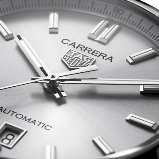 TAG Heuer Carrera Men Automatic Silver Alligator Watch WBN2111.FC6505 - gallery