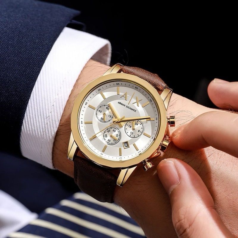 Armani Exchange Ax2098 White Chronograph 43mm - gallery
