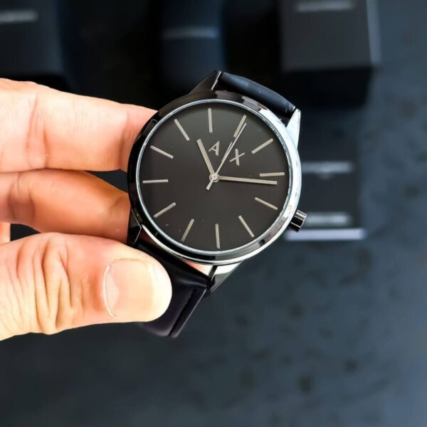 Armani Exchange AX2700 Classic Series Silver Black Dial - gallery