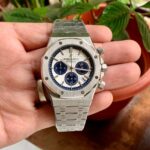 Audemars Piguet Royal Oak Silver White Waffle Dial Quartz - gallery