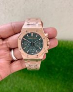 Audemars Piguet Royal Oak Chronograph Rosegold Green Dial - gallery