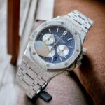 Audemars Piguet Royal Oak Frosted Chronograph Blue Dial - gallery