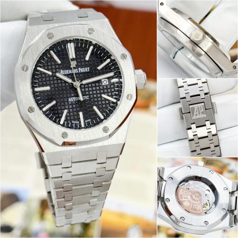 Audemars Piguet Royal Oak Jumbo Black Dial - gallery