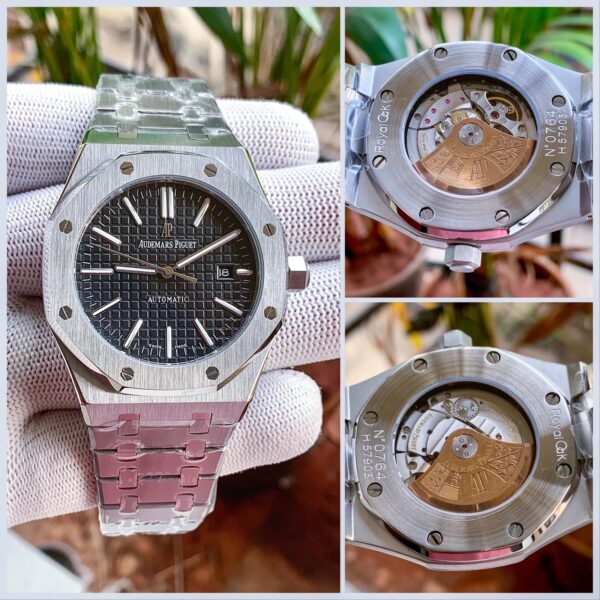 Audemars Piguet Royal Oak Jumbo Black Dial - gallery
