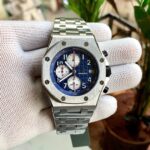 Audemars Piguet Royal Oak Offshore Chronograph Silver Blue Dial - gallery