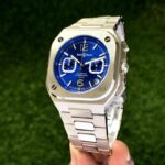 Bell And Ross BR-05 Silver Blue Dial Chronograph - gallery
