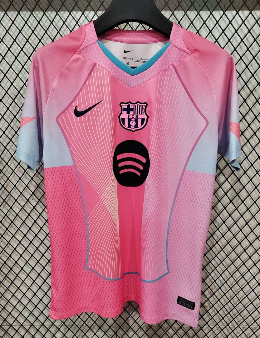 Barcelona Pre-match Jersey Pink S-4 XL - view 3