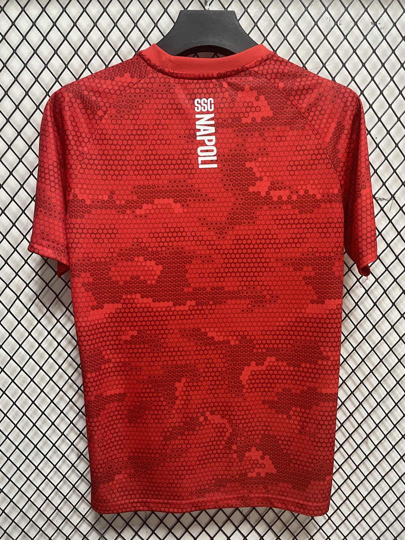 Napoli Training Jersey Red S-4 XL