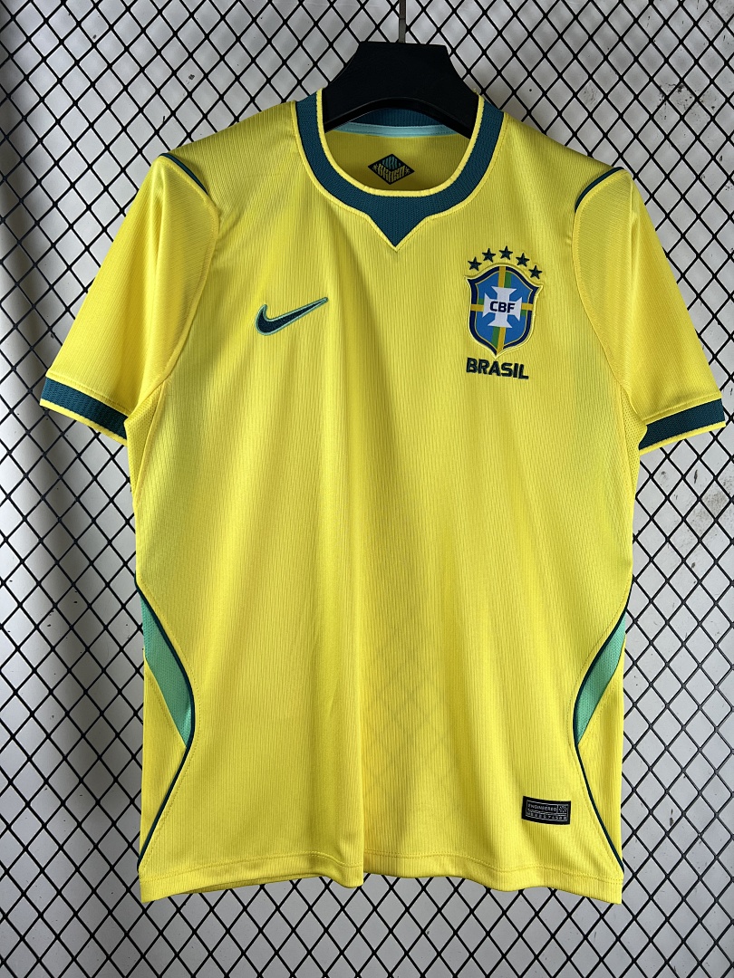 Yellow Brazil Home Jersey - view 3