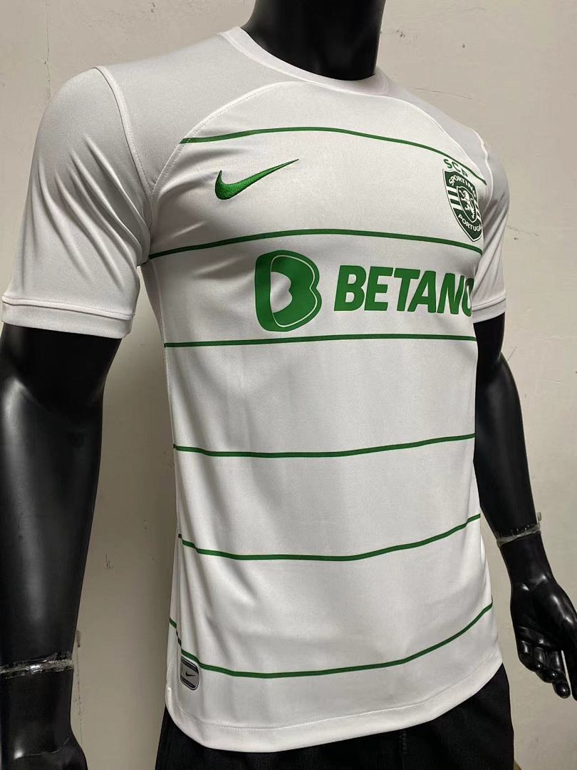 Sporting Lisbon Away Jersey White S-2 X - view 7