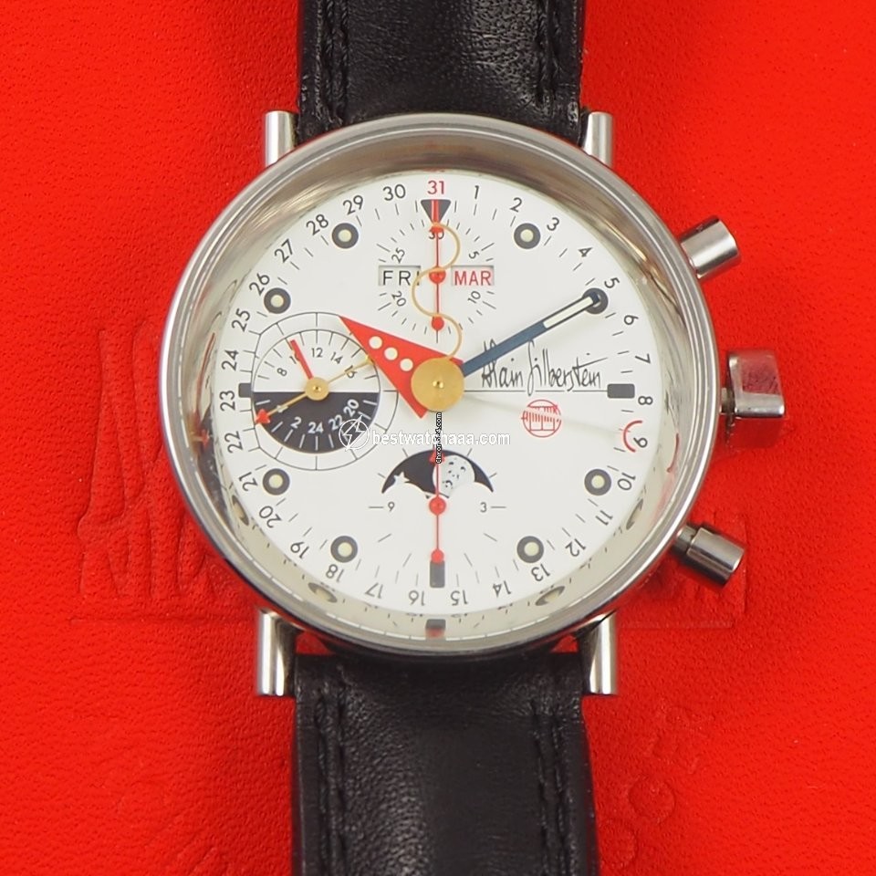 Alain Silberstein Mens watch Unisex Automatic Steel Krono 2 - gallery