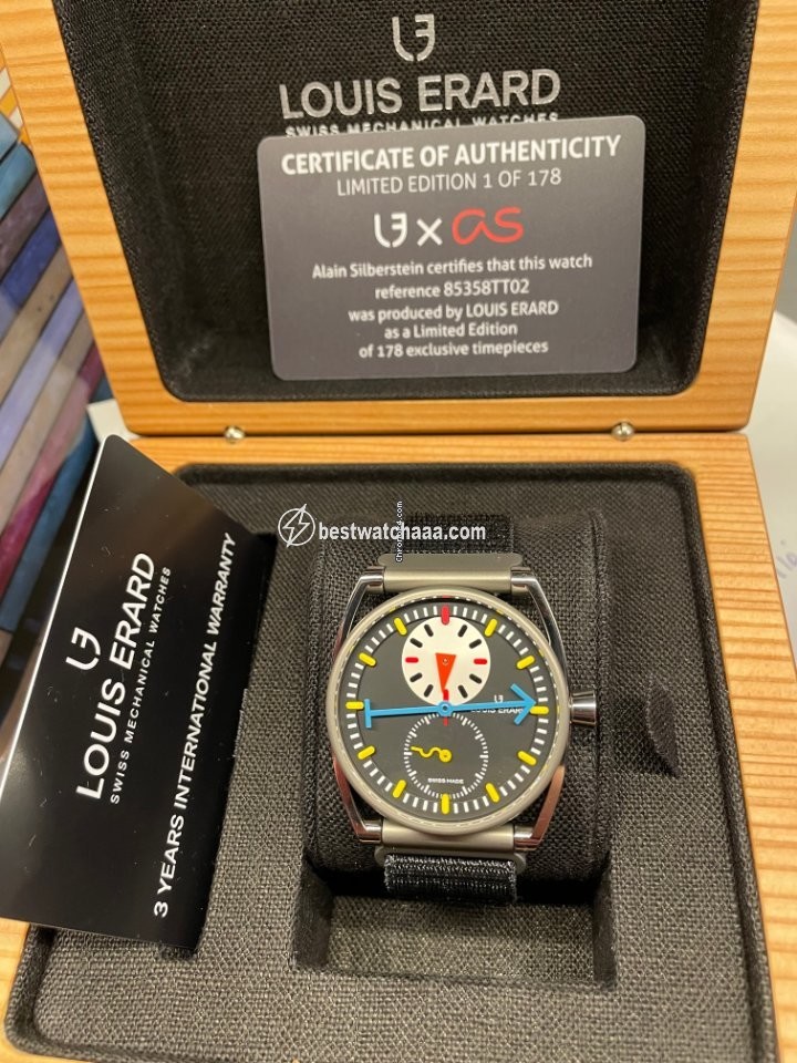 Alain Silberstein Mens watch Unisex Automatic Steel 85358TT02 - gallery