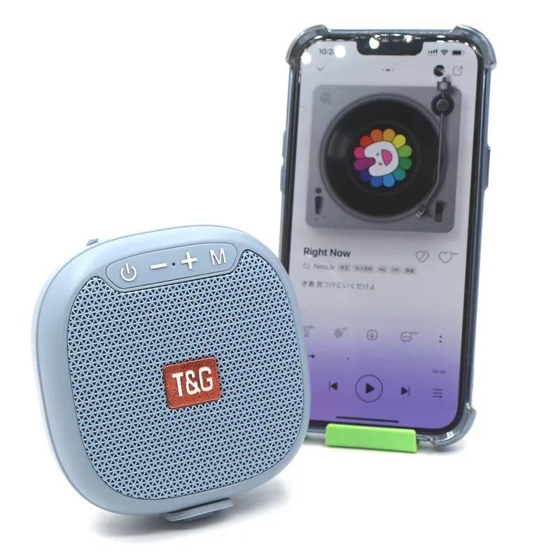 TG-444 Round Portable Handheld Bluetooth Speaker Compact Speaker Cycling Audio Car support FM Radio and TWS Gift-Worthy Speaker