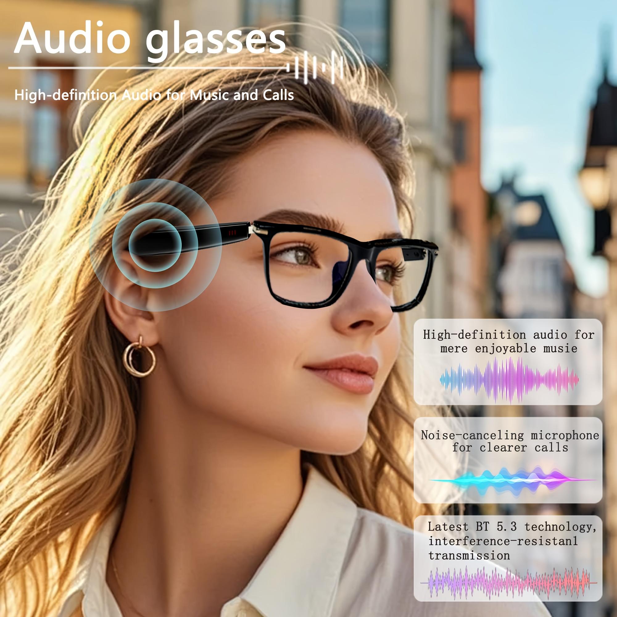 AI Translation Smart Glasses with photochromic lenses, support 160+ languages real-time translation - Image 2