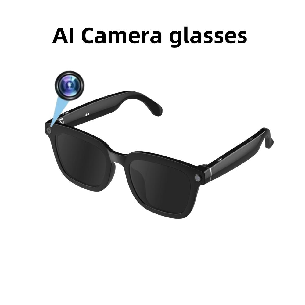 AI Smart Glasses Voice Assistant Translation 500W 1080P Camera Bluetooth Call Outdoor Sports Headsets Sunglasses For Men Women - Image 3