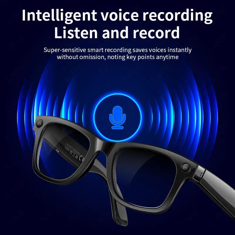 New AI 5MP Camera Smart Glasses 290mAh Waterproof Voice Call Music Bluetooth Smart Sunglasses Video Record Translation Glasees - Image 4