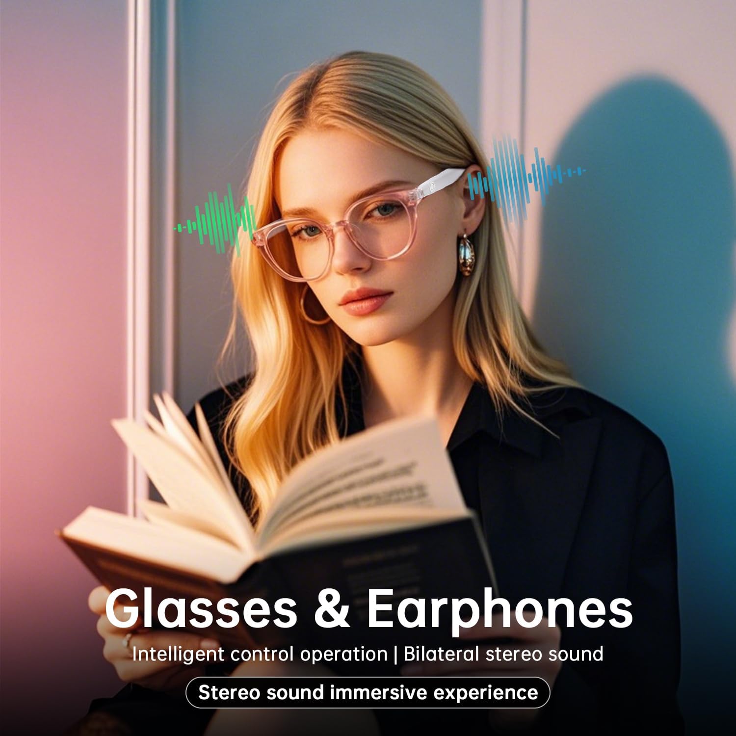5 Surprising Benefits of Using Smart Glasses for Men Women Color-changing Blue Light Lenses Bluetooth 5.3 Audio Intelligent Touch HD Calls HI-FI Sound Quality