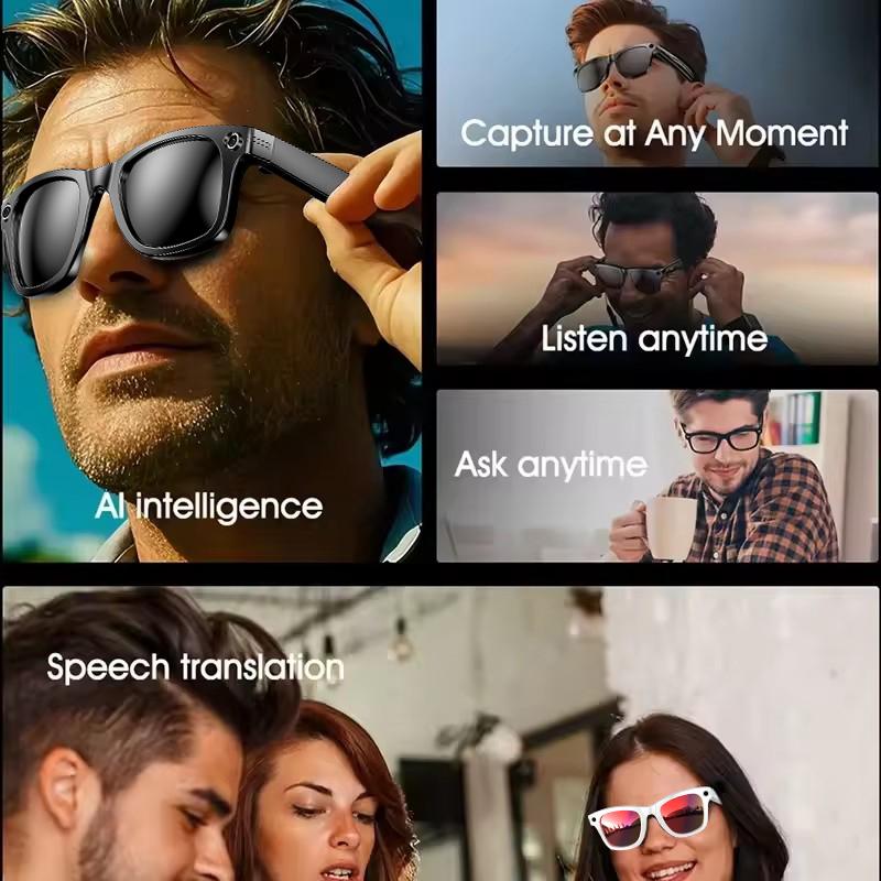 5 Surprising Benefits of Using 2026 Brand New 8MP Camera Glasses Color-Changing AI Smart Bluetooth Glasses Photo Video Recording Waterproof Call Smart Sunglass