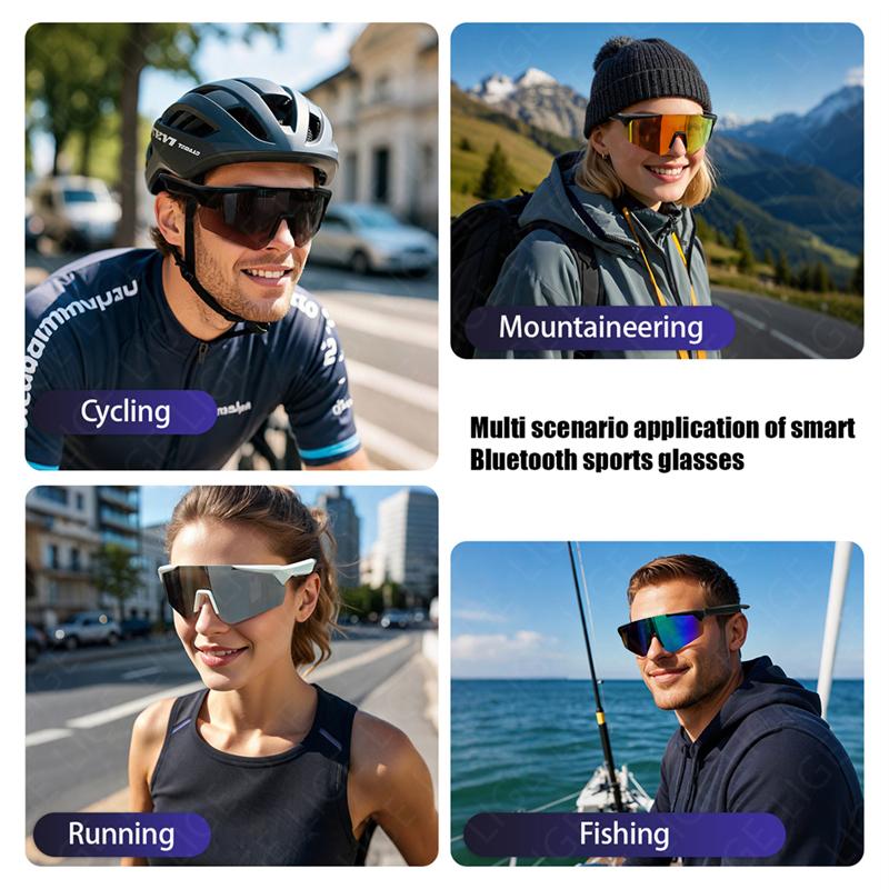 Real User Stories: How Bluetooth Smart Glasses Polarized Sports Glasses With Headphones UV Protection for Women Men Cycling Sunglasses for Android iOS Changed Their Lives