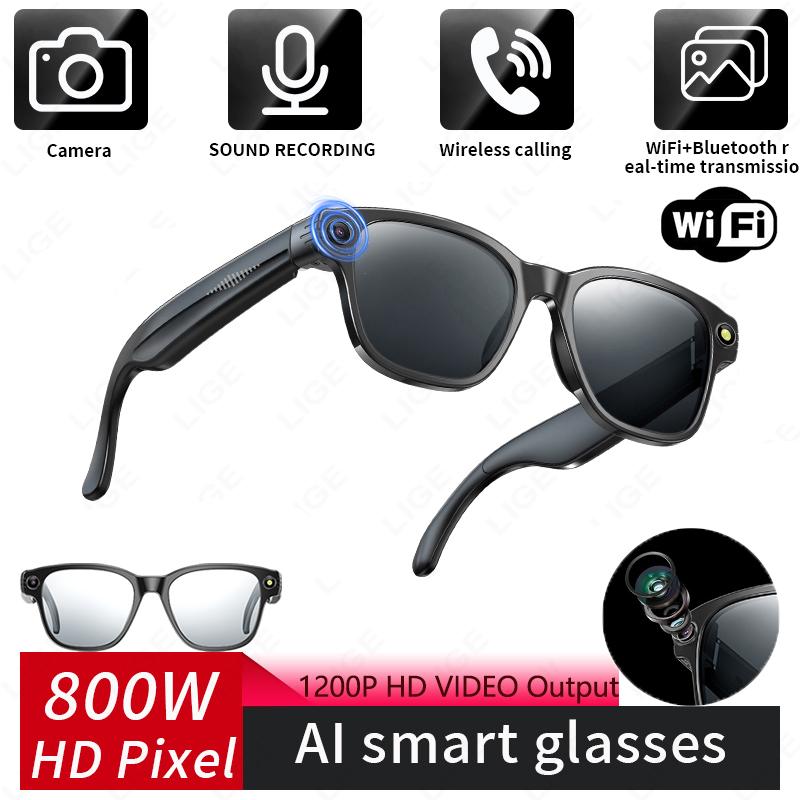 5 Surprising Benefits of Using Smart Glasses, 8MP Resolution, Sunglasses, Video Recording, AI Photo Recognition, Response Translation, Blue Light Protection, 270mAh Battery, Bluetooth Glasses