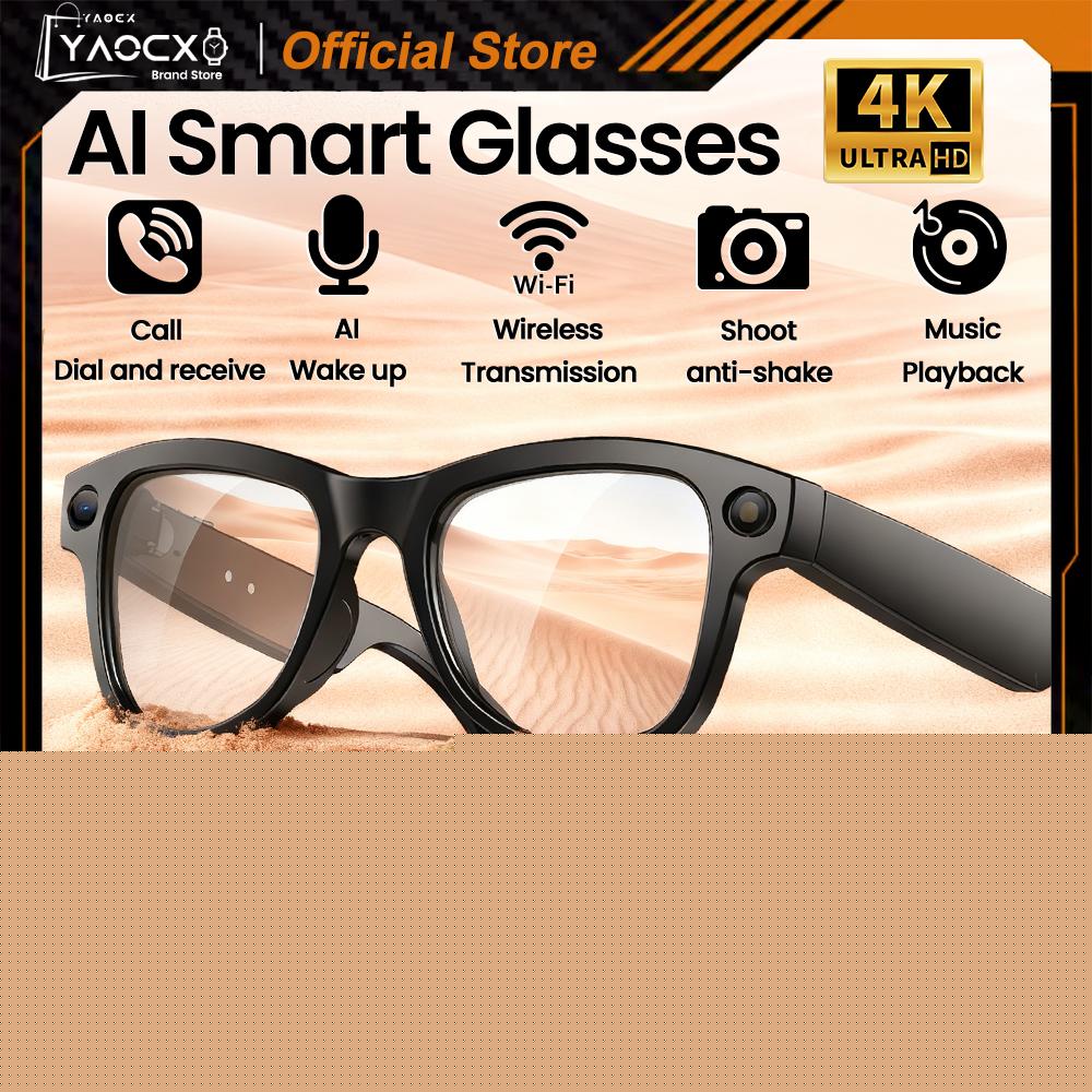 5 Surprising Benefits of Using 2026 AI Smart Glasses 4K HD Video 800MP Camera WiFi Transfer 32GB Chat GPT Voice Assistant BT Call with 3600mAh Charging Case