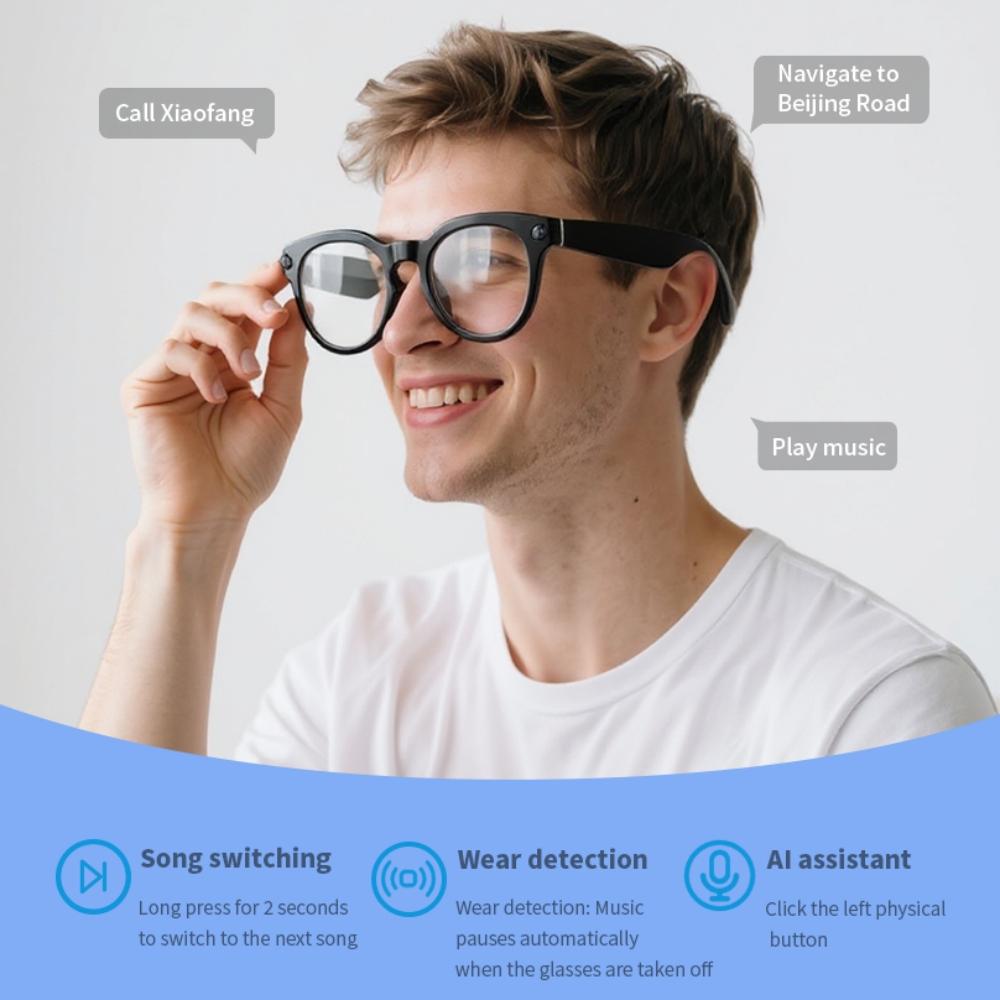 Smart AI Glasses, V03, 1080P HD Camera, Video Recorder and Photo Taker, AI Image Recognition, Voice Translation, WiFi and Bluetooth Connectivity, Calling Sunglasses vs Competitors: Which One Should You Choose?