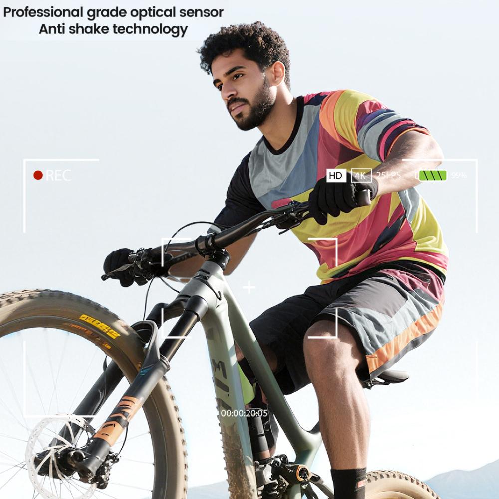 Smart Glasses 800W Camera 1080P Video Recording Voice Assistant Anti-Shake 4GB Memory Sunglasses Blue Tooth Call Translation