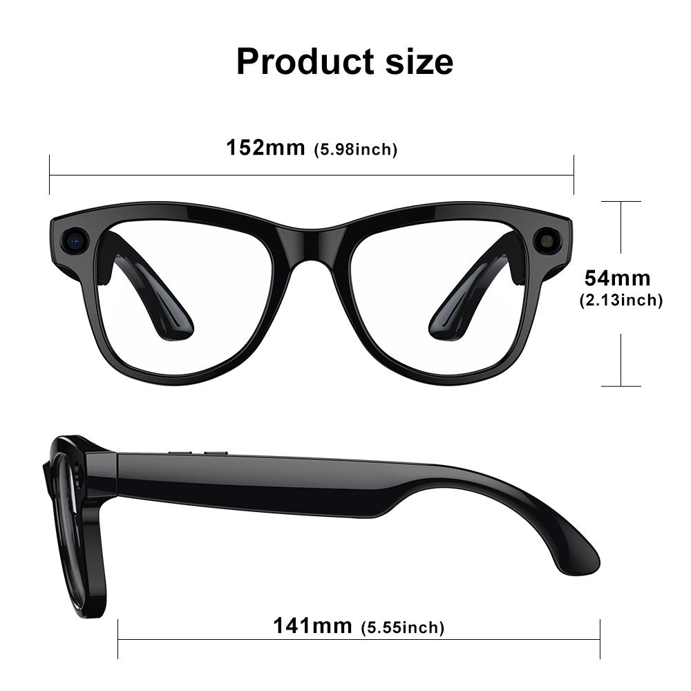 Expert Review: Is Newest Smart Glasses with Exclusive Charging Case M02 Ultra 4K HD Camera AI Translation Recognition Bluetooth Call Music Glasses Worth the Investment?
