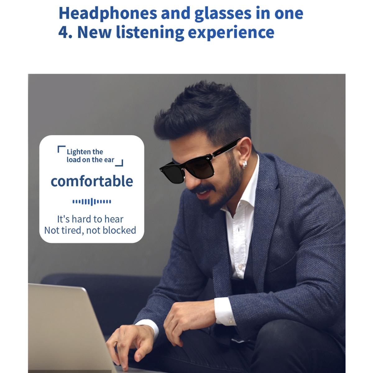 Unboxing and Review: The Smart Glasses Translate Language Bluetooth Call AI Voice Assistant Map Navigation Listen Songs Anti Blue Light Smart Eyeglasses Experience