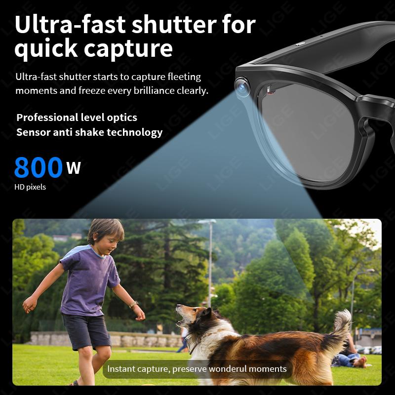 Expert Review: Is LIGE Smart AI Glasses 800W 4K HD Camera Shooting Video 290mAh Chat Voice Control Translation Bluetooth Call Color-change Lenses Worth the Investment?