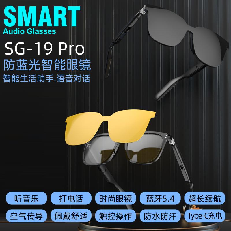 Real User Stories: How SG-19 Pro All-in-One Sunglasses Clear Lenses Combo with Bluetooth Waterproof Dual Mic Noise Cancellation Smart Glasses 80+80mAh Changed Their Lives