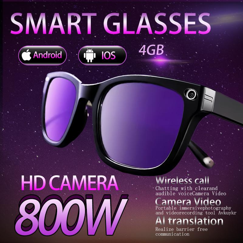 Real User Stories: How 800W AI Smart Camera Sunglasses  Translation Voice Control WiFi Bluetooth HD1080P Shooting Intelligent Glasses For Android IOS Changed Their Lives