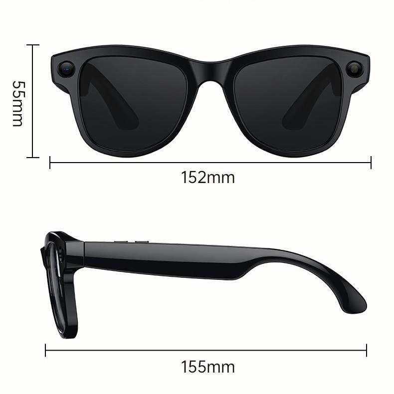 The Future of Technology: Exploring Intelligent AI glasses black technology high definition 800w pixel charging compartment photo recognition translation glasses's Innovations