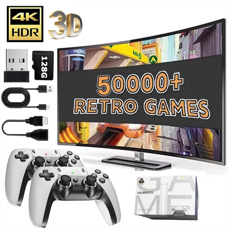 Why 128G Game Stick M15 4K Video TV Game Console Wireless Gamepads Video Game 64G 40000+/50000+ Classic Arcade Games HD Two-player is Changing the Game in 2024