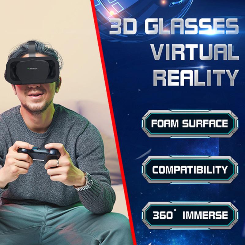 5 Surprising Benefits of Using G10 IMAX 3D Movies Giant Screen Virtual Reality Glasses Google Box VR Helmet for 4.7-7 inch Phone Support Game Controller