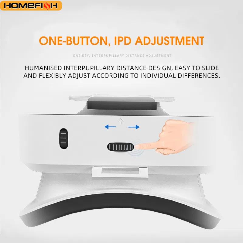 VR Glasses 3D Headset Virtual Reality Device Helmet Goggles Lenses Mobile Smartphone Smart Phone Cell Realidade Viar VR