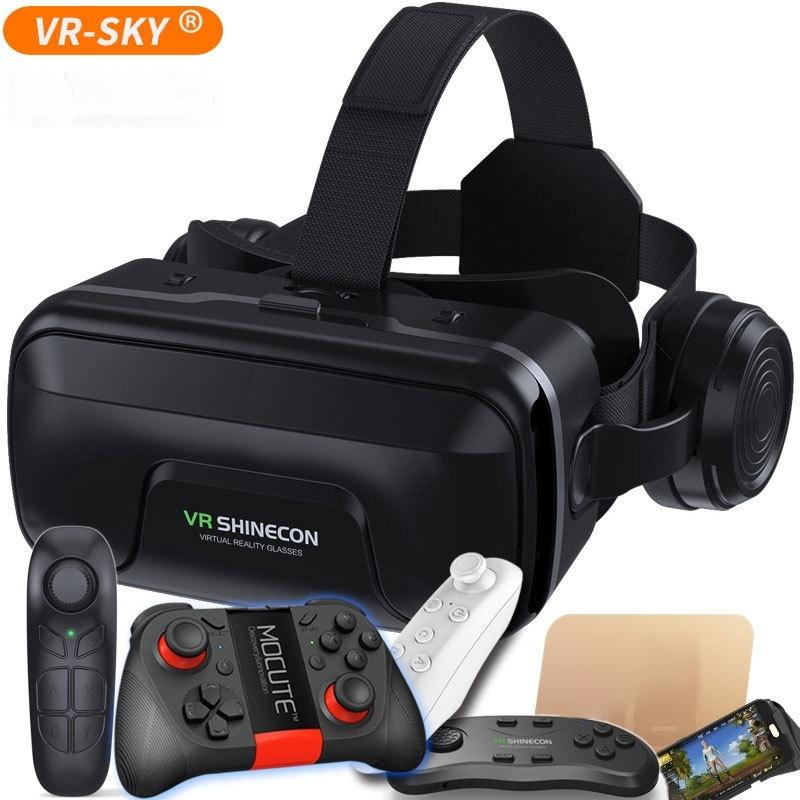 Discover the Revolutionary Features of VR SHINECON G04EA 10.0 Virtual Reality Helmet 3D Glasses Casque For Smartphone Smart Phone Goggles Headset Video Game Binoculars