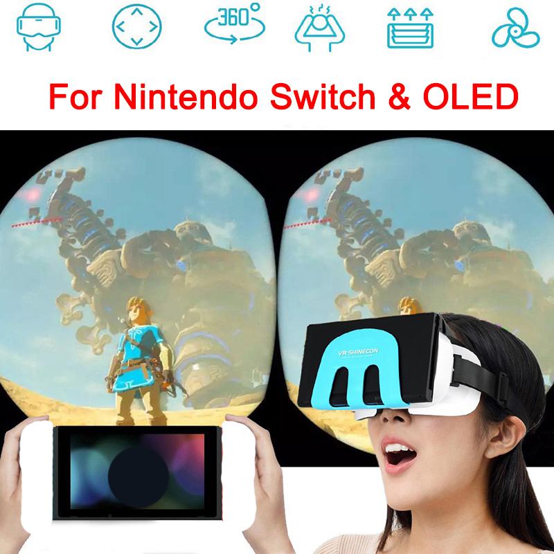Discover the Revolutionary Features of G11 VR Shinecon For Nintendo Switch & OLED 3D Virtual Reality VR Glasses Headset Devices Helmet Lense Goggles Gaming Accessories