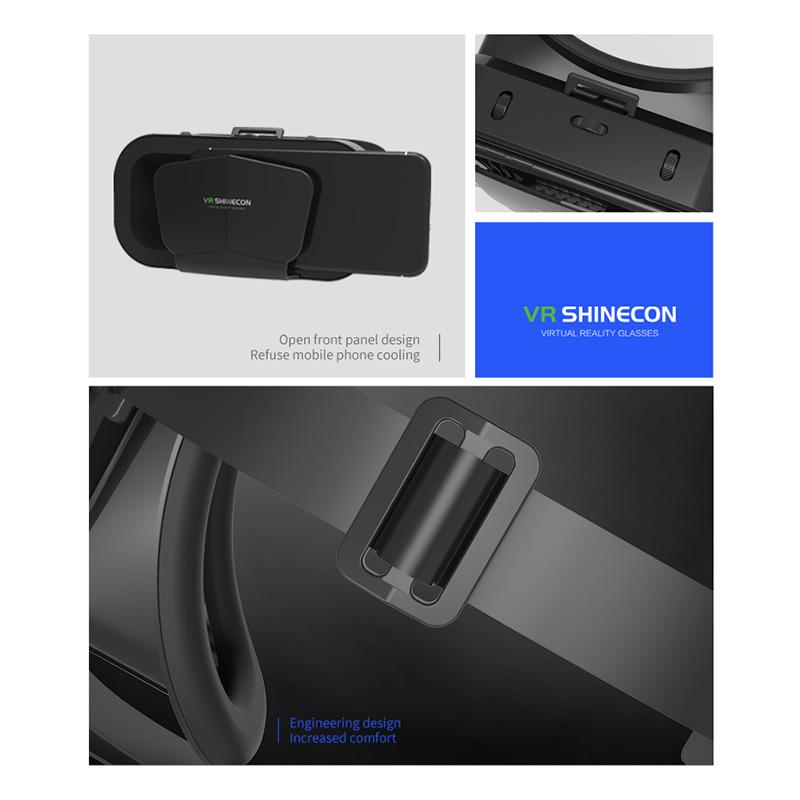 Discover the Revolutionary Features of G10 IMAX Giant Screen VR Glasses 3D Virtual Reality Box Google Cardboard Helmet for 4.7-7 inch Smartphone Support Joystick