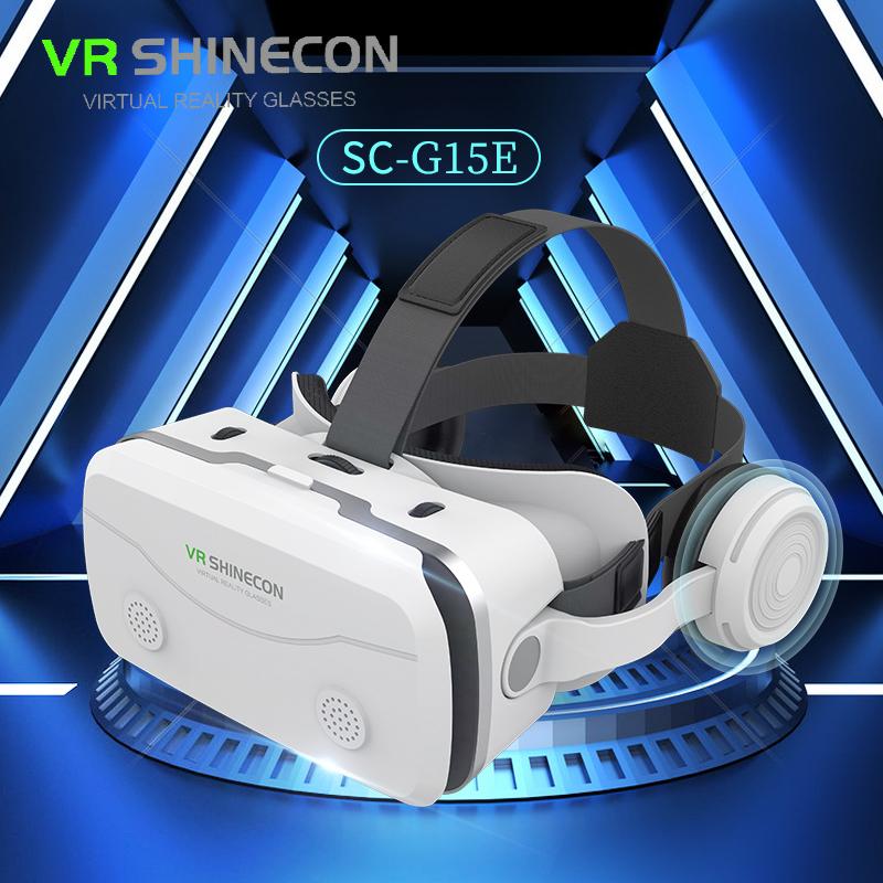 Unboxing and Review: The Virtual Reality VR Glasses 3D Headset Devices Viar Helmet Goggles Lenses Smart For Smartphones Phone Mobile Headphone Realidade Experience